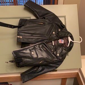 Child’s Black Leather Jacket
